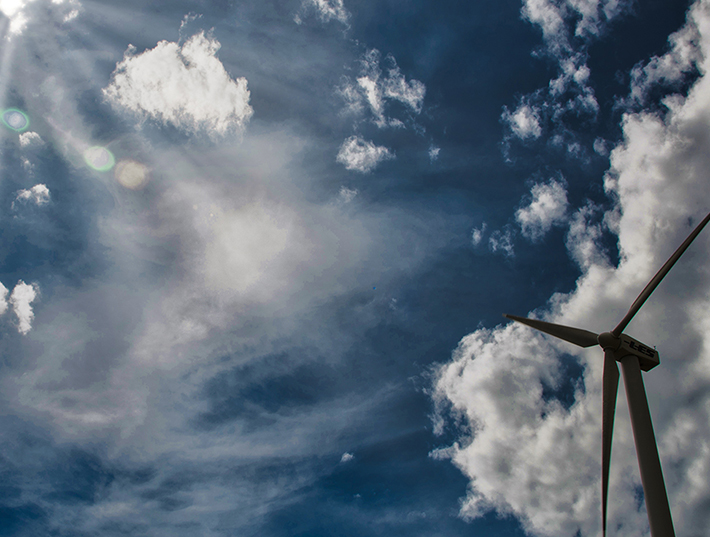 LES wind turbine