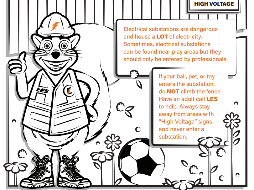 electrical safety signs for kids